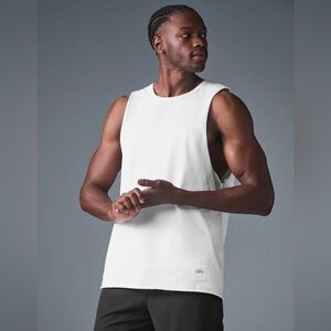 ALO Yoga White Tank Top